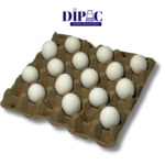 Este maple de cartón es ideal para almacenar y transportar huevos de manera segura. Con capacidad para 30 huevos, ofrece una excelente protección contra golpes y roturas