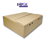 Dimensiones: 25 x 20,5 x 7,5 cm. Material: Cartón de tipo PDS, resistente y ecológico.