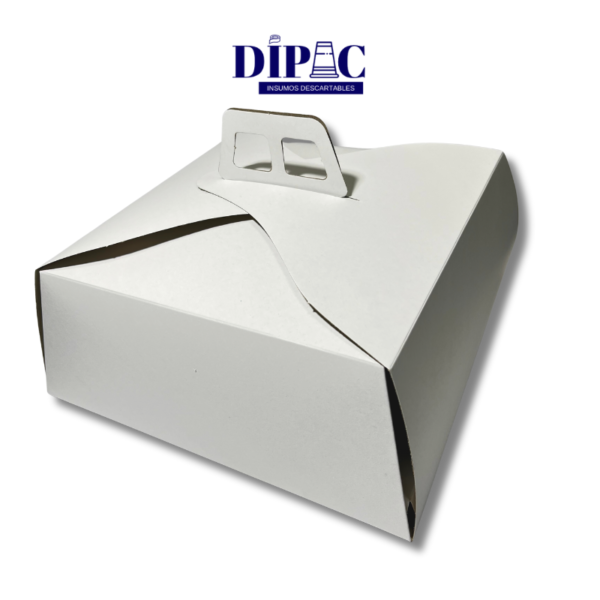 Caja para torta chica o grande ¡Transporta tus tortas de manera elegante y segura!