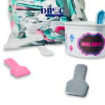 Las cucharitas para helado son perfectas para disfrutar de tu helado favorito, estas cucharitas ofrecen comodidad y practicidad en cada uso.