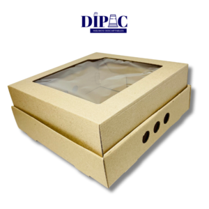 Diseñada para ofrecer firmeza, resistencia y una presentación impecable, esta caja reforzada de cartón microcorrugado es ideal para proteger y exhibir productos delicados o especiales