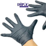 Guantes de nitrilo negro - talles del S al XL