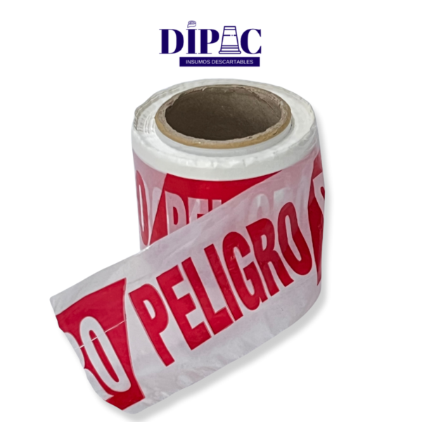 cinta impresa peligro x 200mts