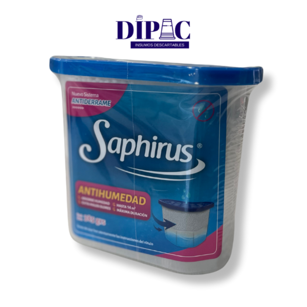 antihumedad saphirus absorbe el exceso de humedad del ambiente. perfecto para pequeños espacios.