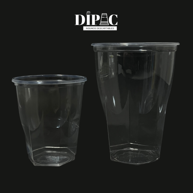 Vasos silver chico y grande