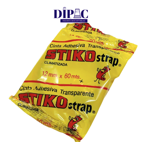Cinta adhesiva transparente 12x60m STIKO (2)